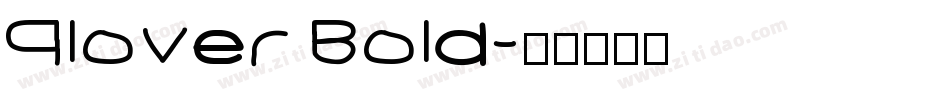 Plover Bold字体转换